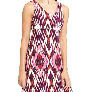 Athleta Santorini Sleeveless Patterned Dress